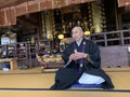 Bhikkhu or Buddhist Monk in Japan