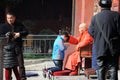 Buddhist Monk Blessing