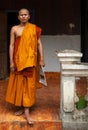 Buddhist Monk Portrait, Angkor, Cambodia