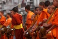 Buddhist Monks Royalty Free Stock Photo