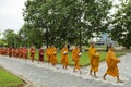 Buddhist monks in battambang cambodia