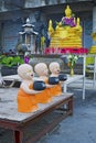 Buddhist monks Royalty Free Stock Photo
