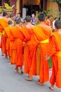 Buddhist monks, Laos