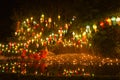 Ã Â¸ÂºBuddhist monks light candle