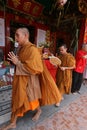 Buddhist monks