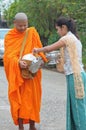 Buddhist monks in Thailand