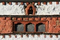 buddhist monument in gangtey (bhutan)