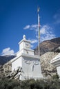 Buddhist monument in Himalaya