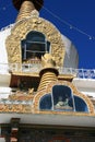 buddhist monument (national memorial chorten) in thimphu (bhutan) Royalty Free Stock Photo