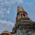 Buddhist monument in Thailand. Great royal palace. Bangkok Royalty Free Stock Photo