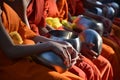 Buddhist novices