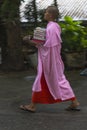 Buddhist nuns in Myanmar Royalty Free Stock Photo