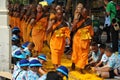 Buddhist Pilgrimage Royalty Free Stock Photo