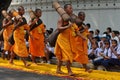 Buddhist Pilgrimage Royalty Free Stock Photo