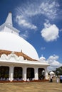 Buddhist Pilgrims at Ruvanveli Dagoba, Sri Lanka