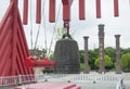 Buddhist prayer bell at Jingshan temple zhenjiang china Royalty Free Stock Photo