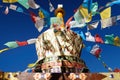 Buddhist prayer stupa in Shangri-La in China