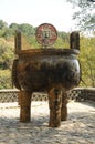 Buddhist Prayer Urn on Mount Tai