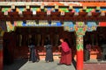 Buddhist prayer-wheel