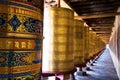 Buddhist Prayer Wheels Royalty Free Stock Photo