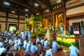 Buddhist praying Buddha in Buddha`s birthday