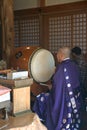 Buddhist priest, Miyajima, Japan