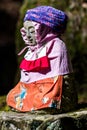 Buddhist sculpture in the Okunoin cemetery in Koyasan Royalty Free Stock Photo