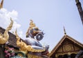 Phra That Doi Kham Temple: A Spiritual Haven in Chiang Mai, Thailand, Bathed in Golden Serenity