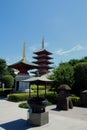 Buddhist shrine. Asakusa. Tokyo Japan. Royalty Free Stock Photo