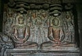 Buddhist statue in Ellora Caves