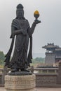 Buddhist Statue at the Grottos Royalty Free Stock Photo