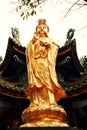 Mercy Goddess buddha statue Guanyin Bodhisattva Royalty Free Stock Photo