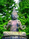 Buddhist Statue in Japan Royalty Free Stock Photo