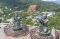 Po Lin Monastery in Hong Kong