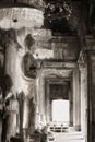 Buddhist statues at Angkor Wat