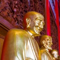 Buddhist Statues in Chinese Temple Thailand Royalty Free Stock Photo