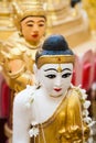 Buddhist statues, Mandalay, Burma