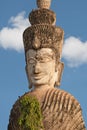 Buddhist stone figure of Asia Royalty Free Stock Photo