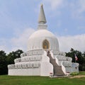 Buddhist stupa Royalty Free Stock Photo