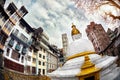 Buddhist stupa in Kathmandu Royalty Free Stock Photo