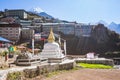 Buddhist stupa in Namche Bazar village