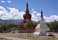 Buddhist Stupa in Tibet