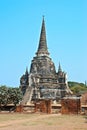 Buddhist temple in Ayutthaya Royalty Free Stock Photo