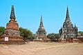 Buddhist temple in Ayutthaya Royalty Free Stock Photo