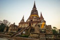 Buddhist Temple - Ayutthaya Royalty Free Stock Photo