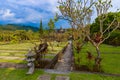 Buddhist temple of Banjar - island Bali Indonesia Royalty Free Stock Photo