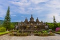 Buddhist temple of Banjar - island Bali Indonesia Royalty Free Stock Photo