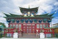 Buddhist temple in Buryatia Royalty Free Stock Photo