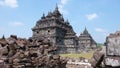 Buddhist temple of candi plaosan lor Royalty Free Stock Photo