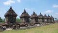 Buddhist temple of candi plaosan lor Royalty Free Stock Photo